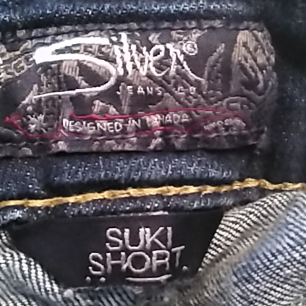 Blue jean shorts